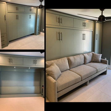 Murphy Bed Design that Effortlessly Shifts from a Stylish Sofa to a Cozy Bed