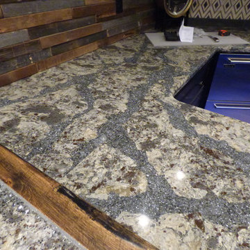Cambria Langdon Wet Bar & Hollinsbrook Kitchen
