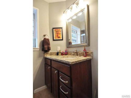 Bathroom Vanity Weird Space