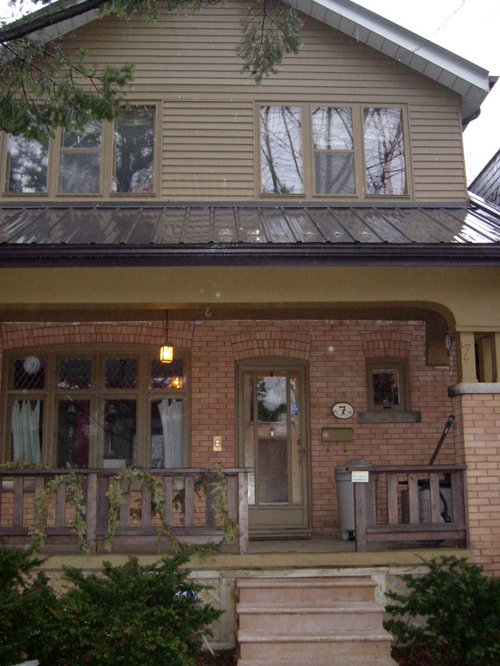 I love my peach brick house, but i have NO idea what colour to paint!