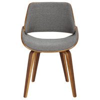 Lumisource Fabrizzi Dining/Accent Chair, Gray