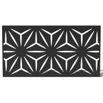 Veradek - Decorative Screen Panel, Star - Whether it's your room, your patio or your fence, the Veradek Screen Series with its perfect balance of design, durability and convenience features a modern geometric design which is the perfect fit to create privacy, be used as a separator or fill out an empty space. The panels are made from a durable plastic, making it impact, crack and scratch resistant. All Veradek products are extreme weather tested, so you can rest assured that your privacy screen can withstand the harshest conditions. The screen panel comes in seven designs ranging in privacy levels that pair well in any outdoor space.
