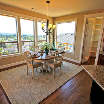 Dining Nook - The Ridgeback - Craftsman Ranch with Daylight Basement