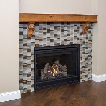 Shaker rustic Cherry Ginger Stain Toffee Glaze