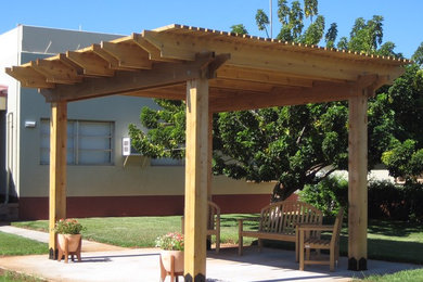 Western Red Cedar Pergola (Hawaii 16X16)