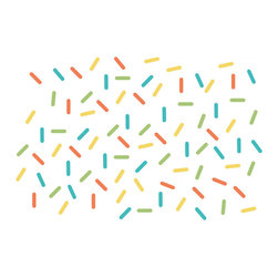 WallPops - Sprinkle Rainbow Wall Art Kit - Kids Wall Decor