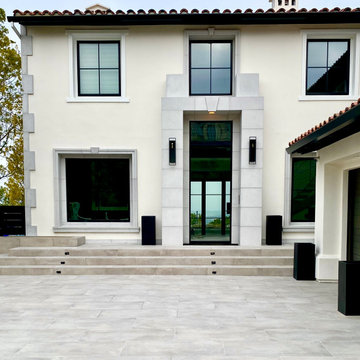 Custom Exterior Trim & Entryway - Newport Coast