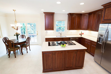 Example of a classic kitchen design in DC Metro