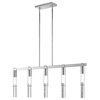 Harmony 5 Lights Dimmable Chrome Chandelier Smart Dimmer Included