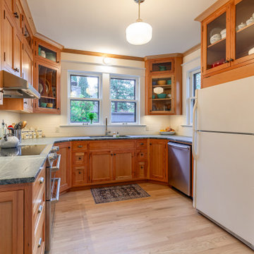 Reclaimed Fir kitchen