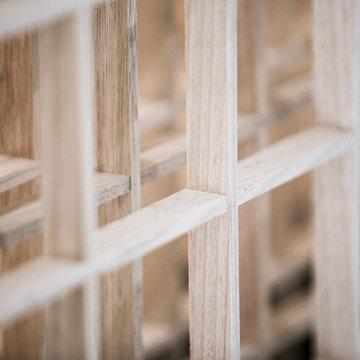 Shoji Wine Racking