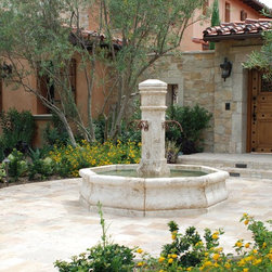 Antique pool Fountains - Outdoor Fountains And Ponds