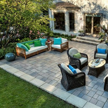 Deck and patio