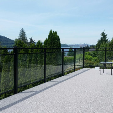 Deck Renovation w/Privacy Wall - AFTER