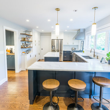 Gorgeous Open Kitchen in Glenview, IL.
