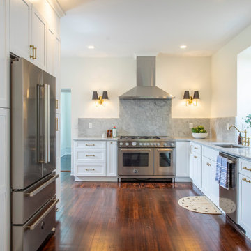 Range, Dishwasher, and Refrigerator