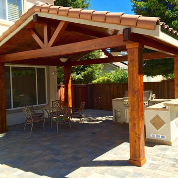 Kitchen pavilion