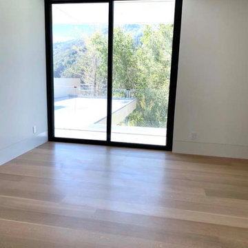 Rift & Quartered White Oak installed and stained in placel