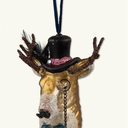 Gentleman Stag Ornament - Christmas Ornaments