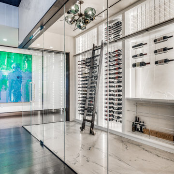 Stunning Modern Wine Wall