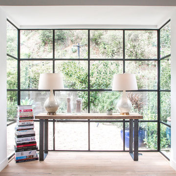 Laurel Canyon - Total Renovation, Steel Doors/Windows & Addition
