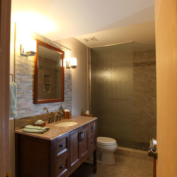 Split Level Basement Bathroom Remodel