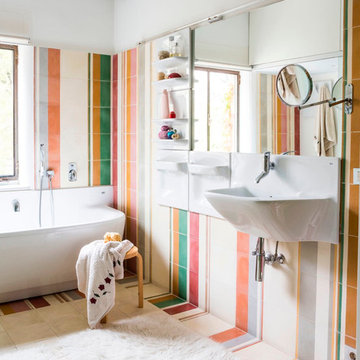 Eclectic Bathroom