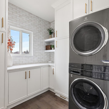 Showplace Inset Laundry Room and Half Bath