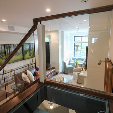 Project #68 | Ultra-Modern Staircase with Glass Landings