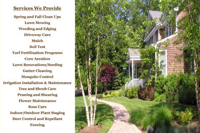 This is an example of a mid-sized landscaping in New York.
