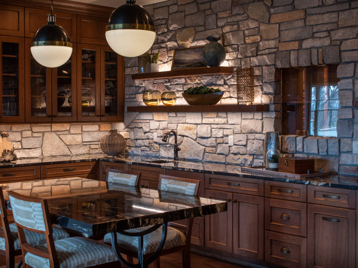 L-Shape Home Bar