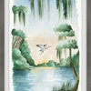 "Everglades National Park" Framed Painting Print, 8x12