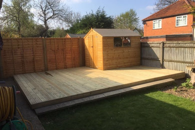 New Decking and Shed Build