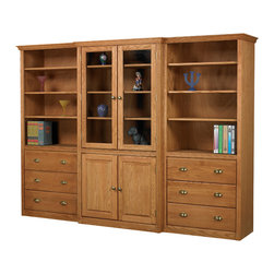 Giulia Wall Unit System - Bookcases