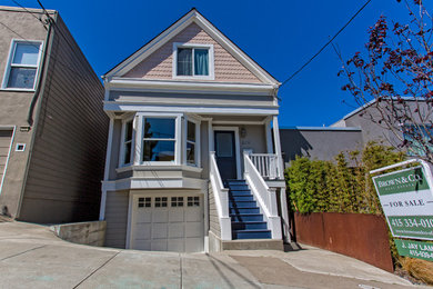 Example of a trendy exterior home design in San Francisco