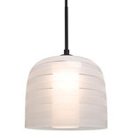 Besa Lighting - Besa Lighting 1JT-MITZI7FR-BK Mitzi 7 - 1 Light Cord Pendant - Canopy Included: Yes  Canopy DiMitzi 7 1 Light Cord Black Chartreuse GlaUL: Suitable for damp locations Energy Star Qualified: n/a ADA Certified: n/a  *Number of Lights: 1-*Wattage:40w Incandescent bulb(s) *Bulb Included:No *Bulb Type:Incandescent *Finish Type:Black