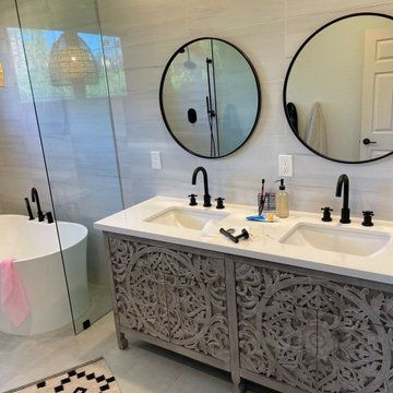Bathroom Remodel- Complete - Curbless