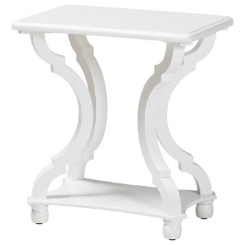 Emmy End Table, White