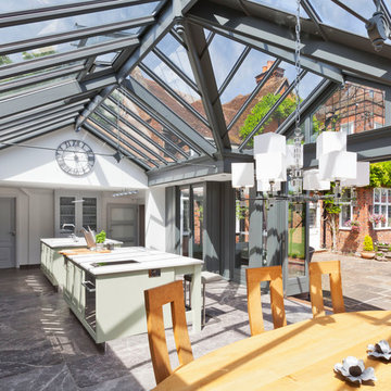 Large Kitchen Conservatory