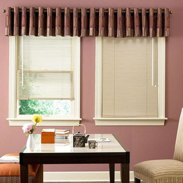 HOME OFFICE Window Treatment Ideas