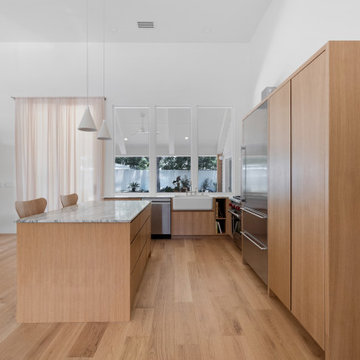 Brentwood Austin Asian-Modern New Home Build
