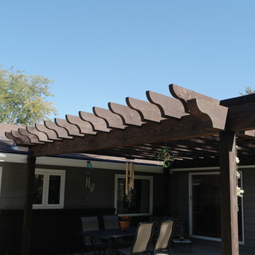 timber pergola