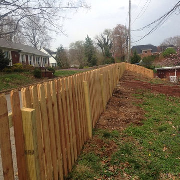 Cedar Picket Fence