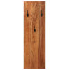 vidaXL Coat Racks Coat Hook Wall Hook for Bathroom 2 Pcs Solid Reclaimed Wood
