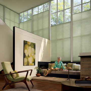 Hunter Douglas Eclectic Window Treatments and Draperies