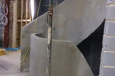 Concrete stairs in Windsor
