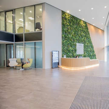 Statement Entry Way of Office Complex