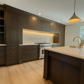 Kitchen Range Wall | Second Level Addition Montclair NJ
