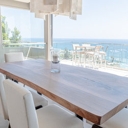 Walnut Slab Dining Table Made to Order - Dining Tables