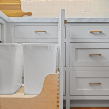 Fabulous 40s Custom Shaker Kitchen – Paint-Grade Maple Cabinets Sacramento